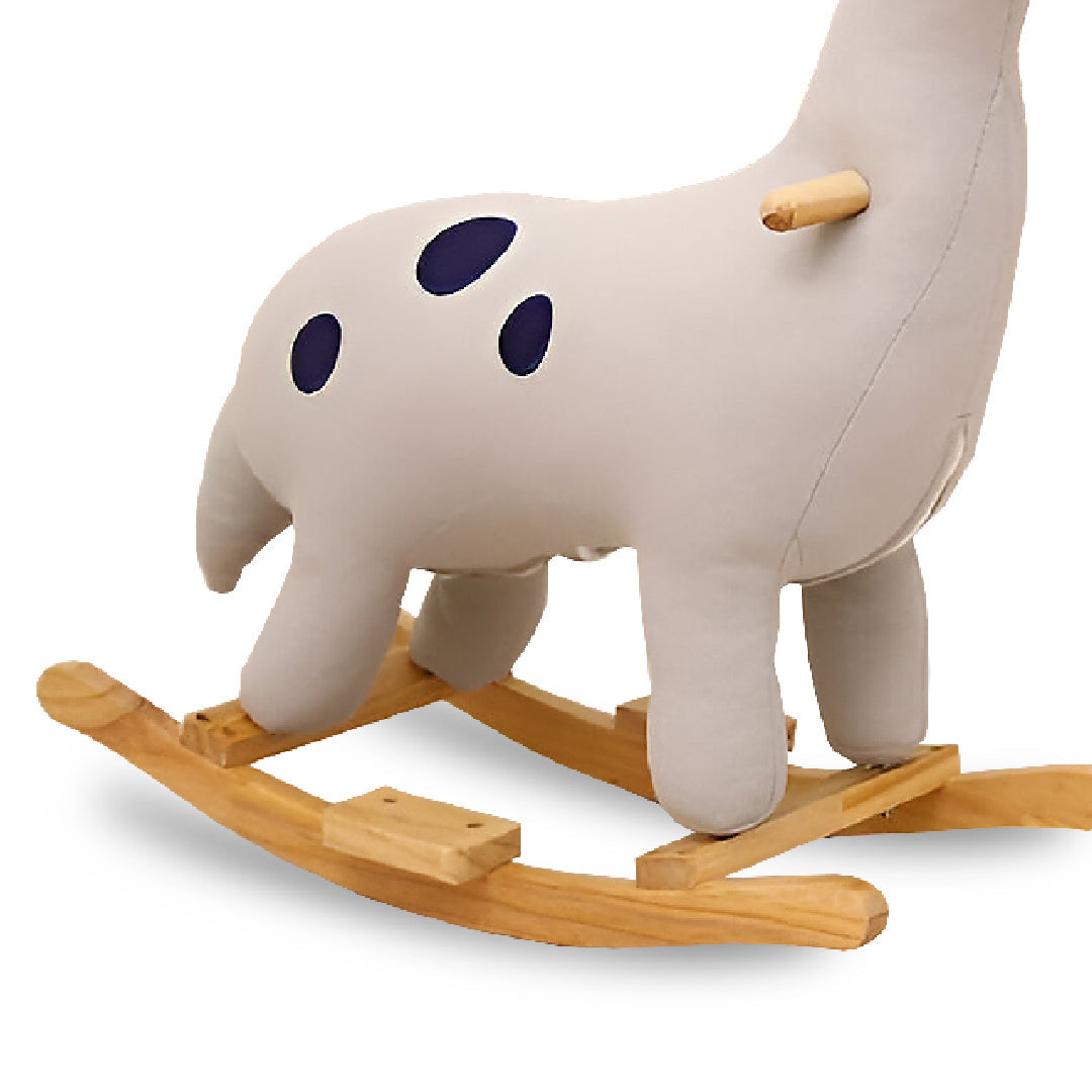 Rocking Dinosaur Light Grey