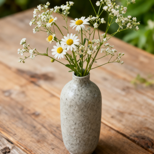 Modern Frosted Glass Decor Vase