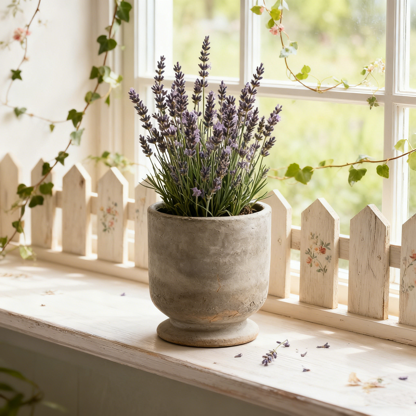 Industrial Inspired Concrete Decor Pot