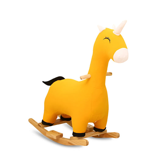 Rocking Unicorn Mustard Yellow