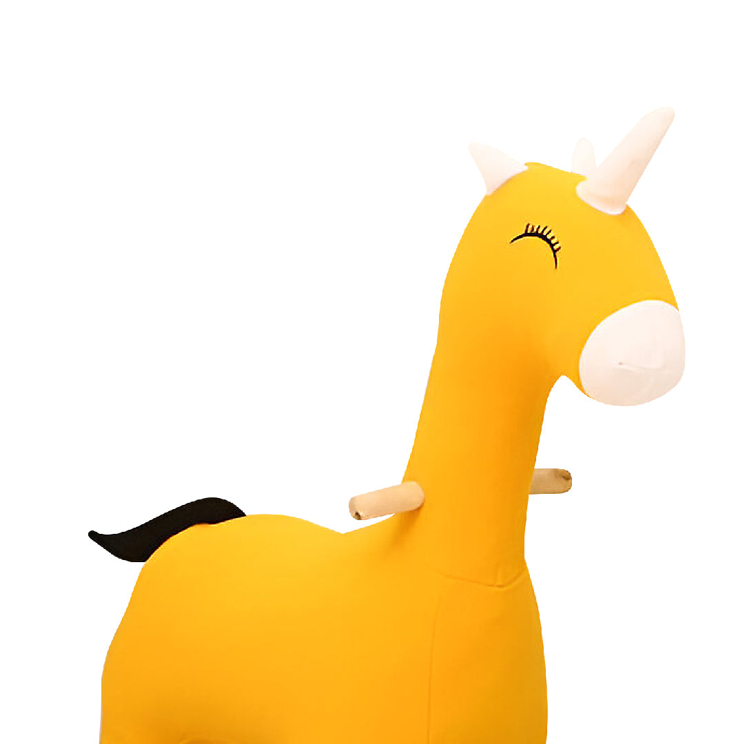Rocking Unicorn Mustard Yellow