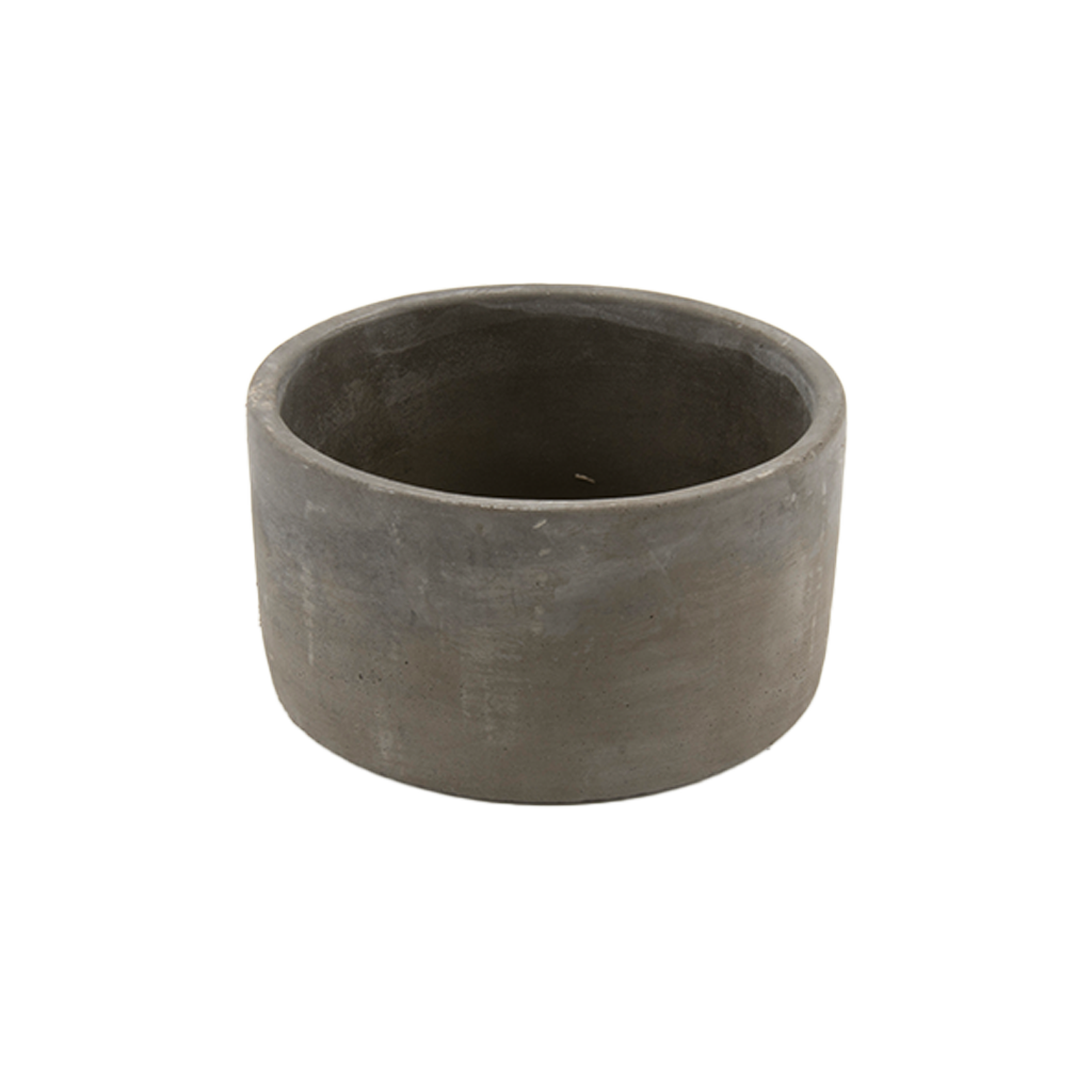 Elegant Concrete Round Decor Pot